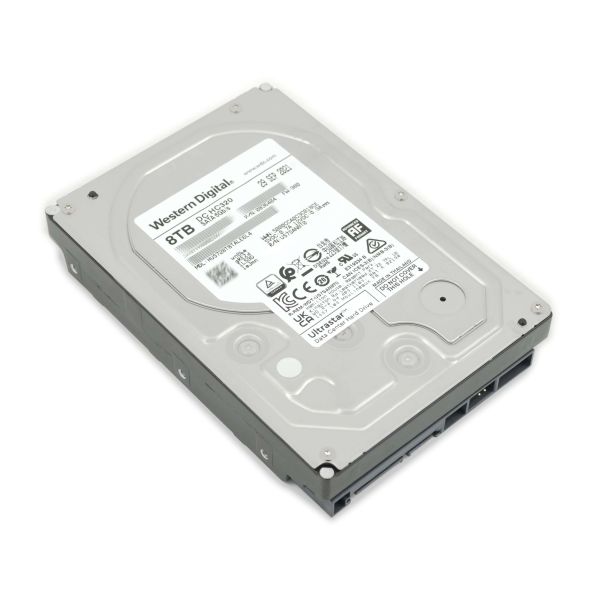 Western Digital HGST Ultrastar DC HC320 HUS728T8TALN6L4 0B36402 8TB 7.2K RPM SATA 6Gb/s 4Kn 256MB 3.5 SE Hard Drive (HUS728T8TALN6L4_0B36402)