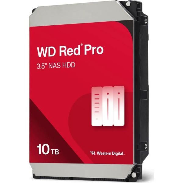 Western Digital Red Pro 10TB 7.2K RPM SATA Hard Drive (WD101KFBX)