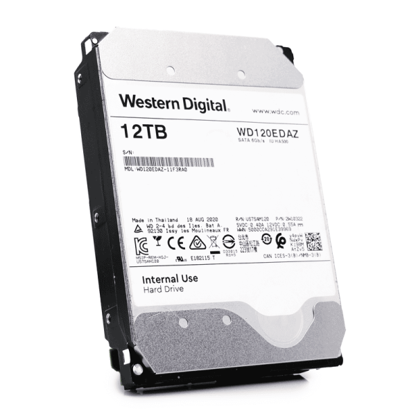 Western Digital WD120EDAZ 12TB 3.5" SATA Hard Drive (WD120EDAZ)