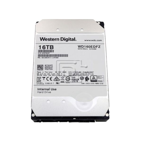 Western Digital Red Pro 16TB 3.5in SATA Hard Drive (WD160EDFZ)