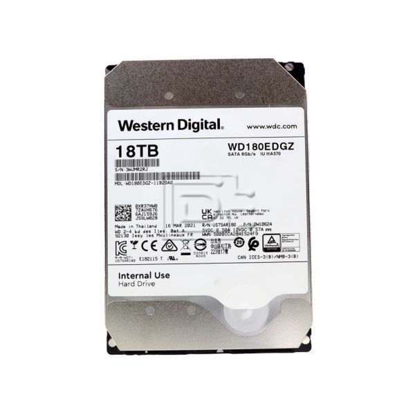 Western Digital WD Red Plus 18TB 7.2K RPM SATA 3.5in (WD180EDGZ)