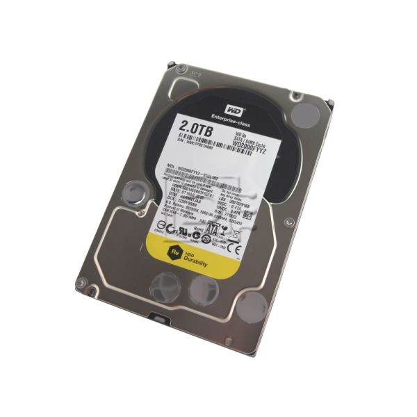Western Digital Re WD2000FYYZ 2TB 7.2K RPM SATA 6Gb/s 64MB 3.5 Hard Drive (WD2000FYYZ)