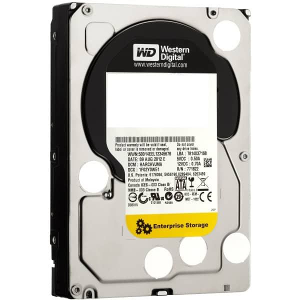 Western Digital Re WD2003FYYS 2TB 7.2K SATA 3.5" Harde Schijf (WD2003FYYS)
