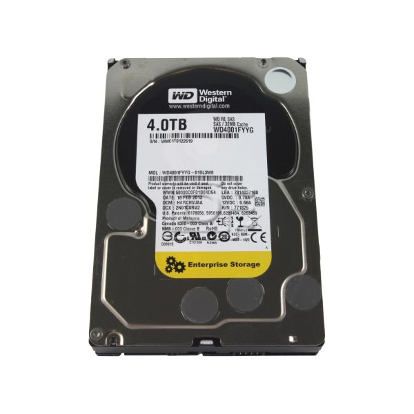 Western Digital Re 4TB 7.2K RPM SAS 6Gb/s 32MB (WD4001FYYG)