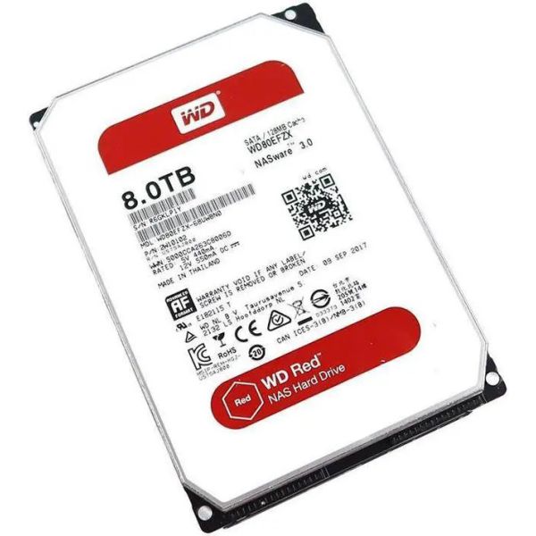 Western Digital Red WD80EFZX 8TB NAS Hard Drive (WD80EFZX)