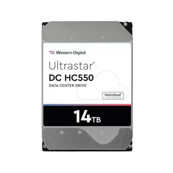 Western Digital Ultrastar DC HC530 WUH721414AL4200 0F31000 14TB 7.2K RPM SAS 12Gb/s 4Kn 3.5in Hard Drive (WUH721414AL4200)