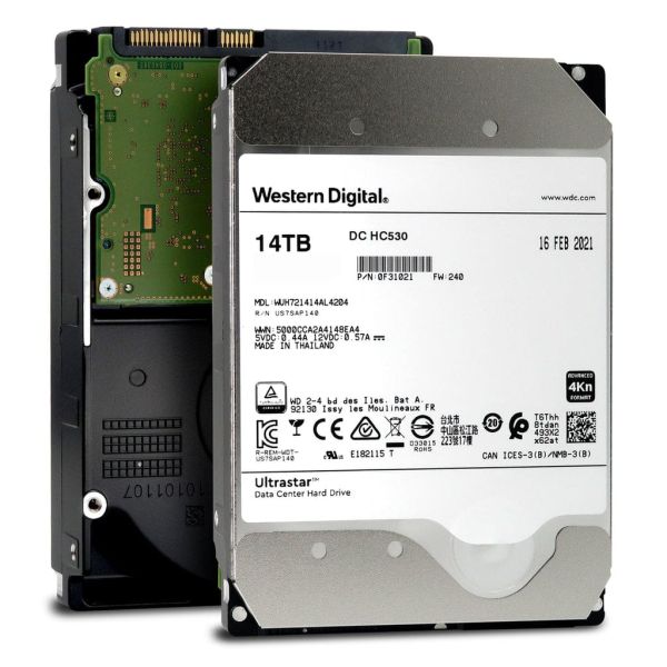 Western Digital Ultrastar DC HC530 14TB SAS 3.5in (WUH721414AL4204_SR)