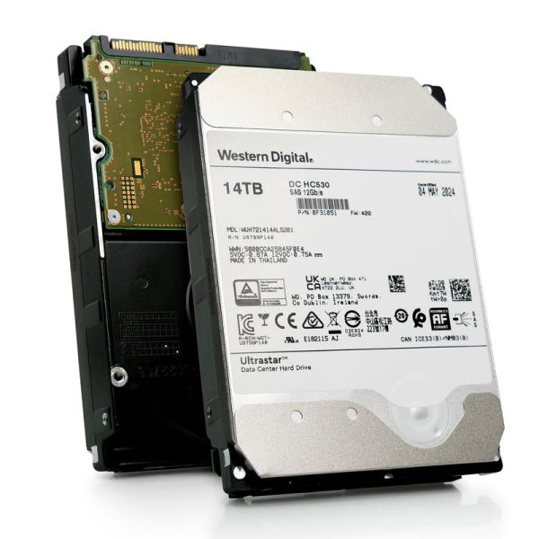 Western Digital Ultrastar DC HC530 14TB 7.2K RPM SAS Hard Drive (WUH721414AL5201)