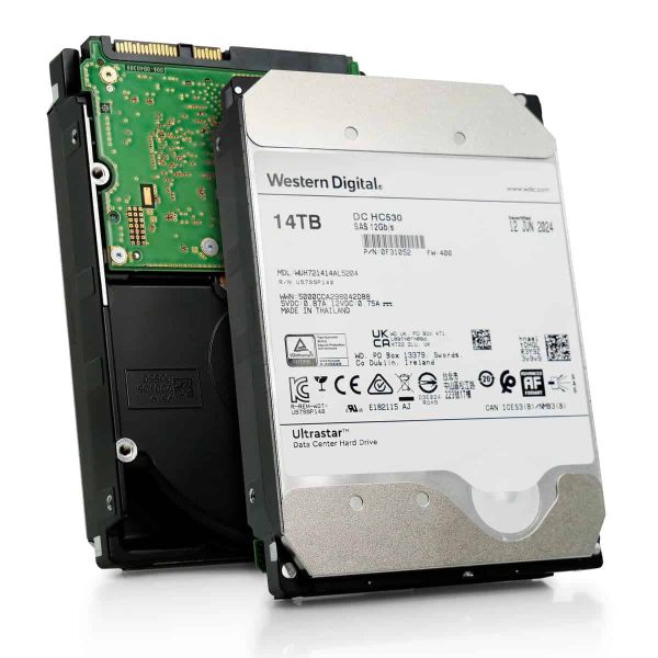 Western Digital Ultrastar DC HC530 14TB 7.2K SATA Hard Drive (WUH721414ALN600_PWR)