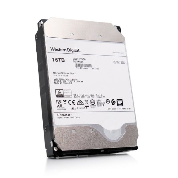 Western Digital Ultrastar DC HC550 16TB 7.2K SATA (WUH721816ALE601-0F38455_PWR)
