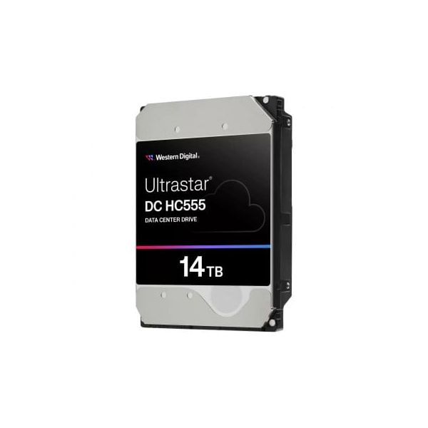 Western Digital WD Ultrastar DC HC555 WUH722014CL5204 0B47743 14TB 7.2K RPM SAS 12Gb/s 512e 512MB 3.5in HDD (WUH722014CL5204)