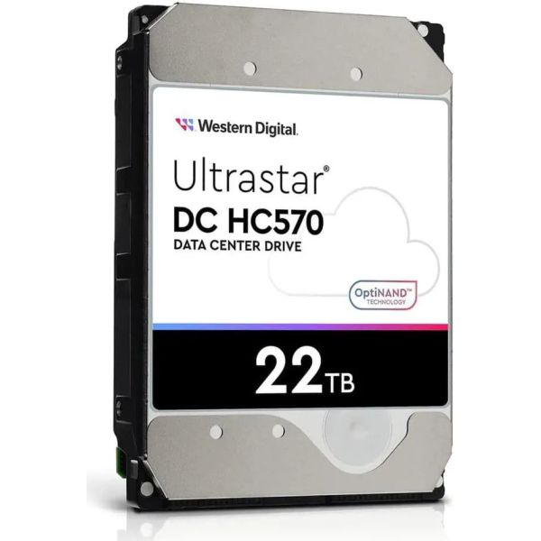Western Digital Ultrastar DC HC570 22TB 7.2K RPM SAS 3.5in (WUH722222AL4207)