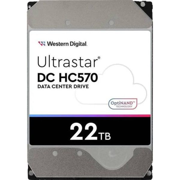 Western Digital Ultrastar HC570 WUH722222AL5201 0F48051 22TB 7.2K RPM SAS 12Gb/s 512e/4Kn 3.5in Hard Drive (WUH722222AL5201)