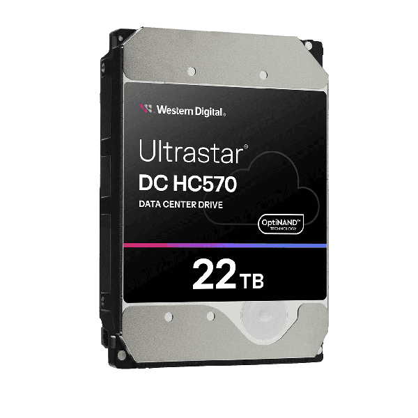 Western Digital Ultrastar DC HC570 22TB 7.2K RPM SATA (WUH722222ALE6L0)