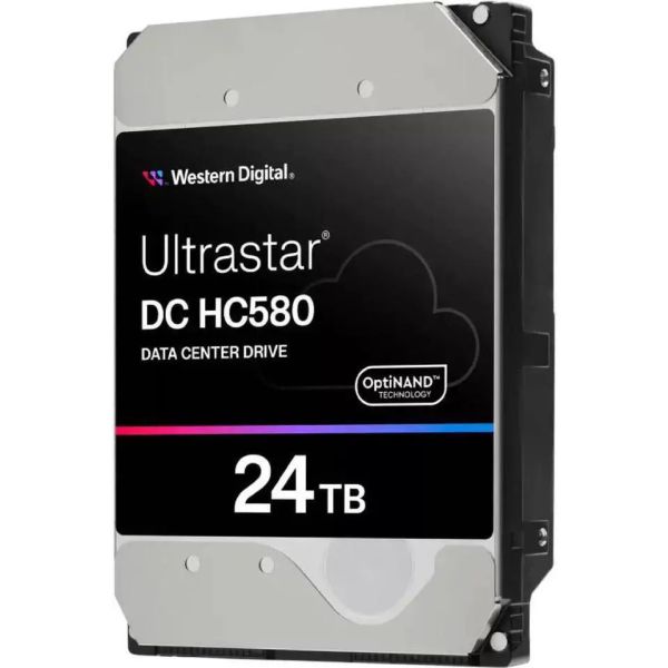 Western Digital Ultrastar DC HC580 24TB 7.2K RPM SATA (WUH722424ALE6L4)