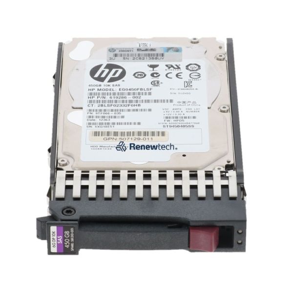 HP 450GB 6G SAS 10K rpm SFF (RP001230047)