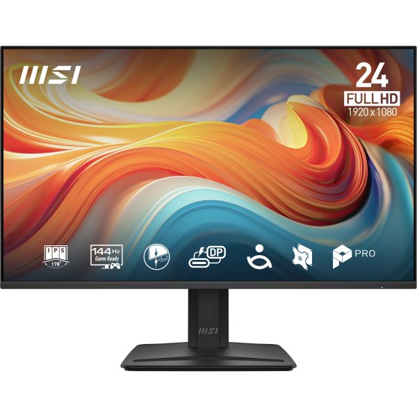 MSI Pro MP242 E14A computer monitor 60,5 cm (23.8") 1920 x 1080 Pixels Full HD LCD Zwart (9S6-3PD1CT-011)
