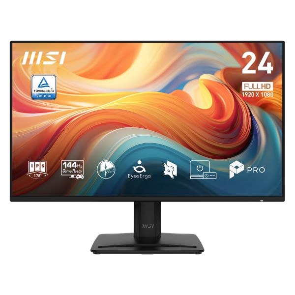 MSI Pro MP242 E14A computer monitor 60,5 cm (23.8") 1920 x 1080 Pixels Full HD LCD Zwart (9S6-3PD1CT-011) MSI Pro MP242 E14A computer monitor 60,5 cm (23.8") 1920 x 1080 Pixels Full HD LCD Zwart (9S6-3PD1CT-011)