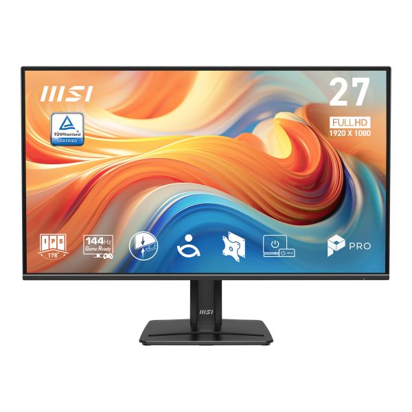MSI Pro MP271 E14A computer monitor 68,6 cm (27") 1920 x 1080 Pixels Full HD LCD Zwart (9S6-3PE9CM-001) MSI Pro MP271 E14A computer monitor 68,6 cm (27") 1920 x 1080 Pixels Full HD LCD Zwart (9S6-3PE9CM-001)