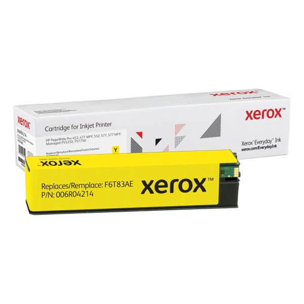 Everyday Geel Cartridge vervangt de HP F6T83AE, Hoog rendement (006R04214) (006R04214) Everyday Geel Cartridge vervangt de HP F6T83AE, Hoog rendement (006R04214) (006R04214)
