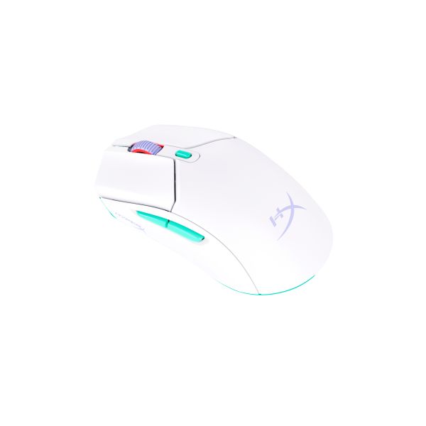 HyperX Pulsefire Haste 2 Core Wls - gaming muis (wit/grn/prs)