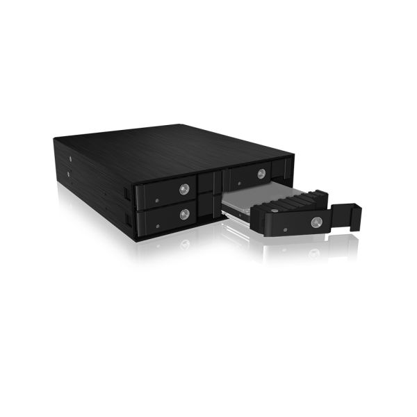 ICY BOX IB-2240SSK 13,3 cm (5.25") Opslagschijflade Zwart (IB-2240SSK)