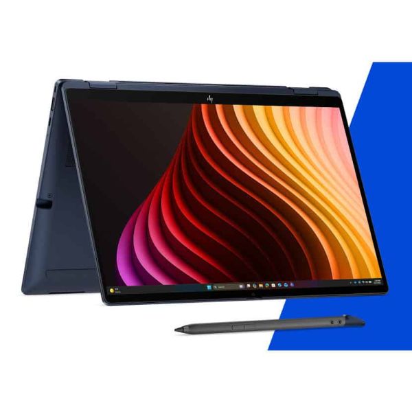 HP EBXFlG2i14AI X7 358H 14 32GB/1T PC In Copilot+ PC Intel Core Ultra X7 Hybride (2-in-1) 35,6 cm (14") Touchscreen WUXGA LPDDR5x-SDRAM 1 TB SSD Wi-Fi 7 (802.11be) Windows 11 Pro Blauw QWERTY (D8CQ2ET#ABH)