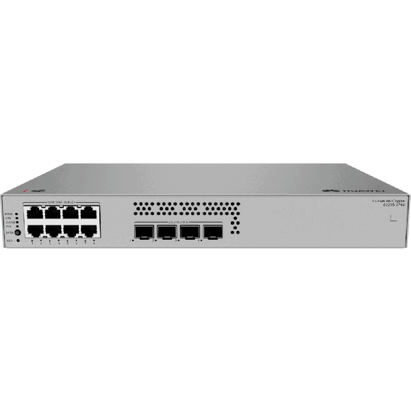 Huawei S220S-8P4JX Gigabit PoE Switch met 2x 2.5G (S220S-8P4JX)