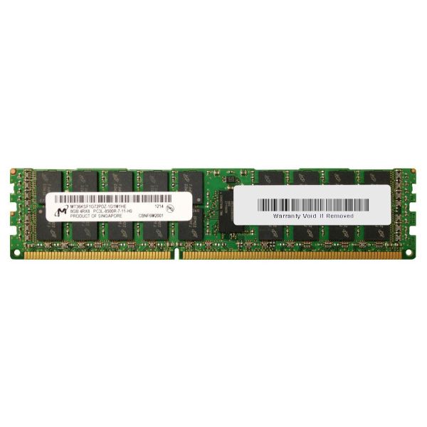 Dell 8GB DDR3-1066MHz PC3L-8500R RDIMM (MT36KSF1G72PDZ-1G1M1)