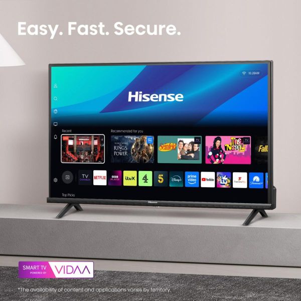 Hisense 40E4QT 101,6 cm (40") Full HD Smart TV Wifi Zwart (20016152)