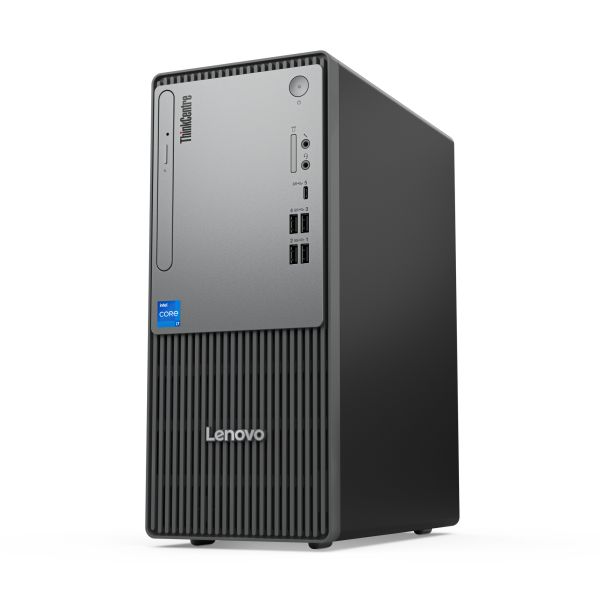 Lenovo ThinkCentre neo 50t Gen 5 Intel® Core™ i7 i7-14700 16 GB DDR5-SDRAM 512 GB SSD Windows 11 Pro Tower PC Zwart (12UD001WCK)