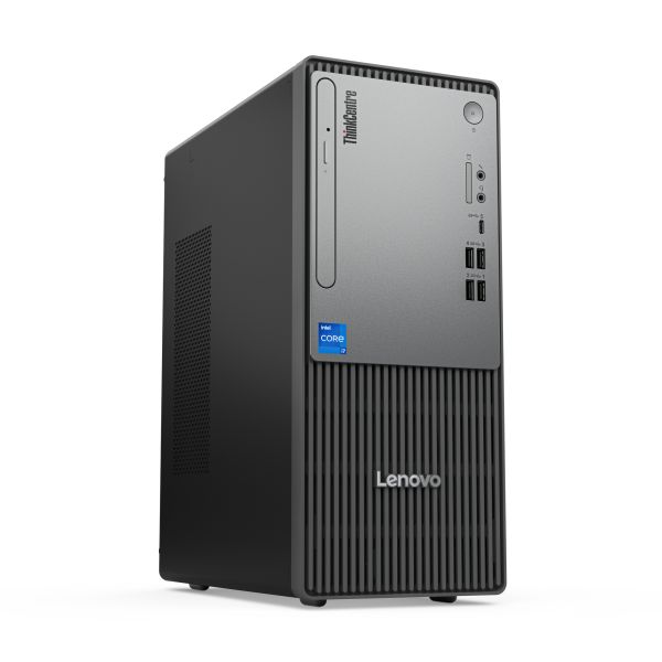 Lenovo ThinkCentre neo 50t Gen 5 Intel® Core™ i5 i5-14400 16 GB DDR5-SDRAM 512 GB SSD Windows 11 Pro Tower PC Zwart (12UD0047CK)