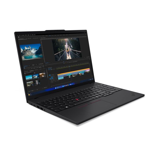 Lenovo ThinkPad T16 Gen 3 Intel Core Ultra 5 125U Laptop 40,6 cm (16") WUXGA 16 GB DDR5-SDRAM 512 GB SSD Wi-Fi 6E (802.11ax) Windows 11 Pro Zwart (21MN00B8HV)