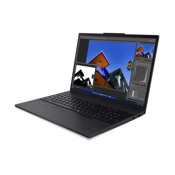 Lenovo ThinkPad T16 Gen 3 Intel Core Ultra 5 125U Laptop 40,6 cm (16") WUXGA 16 GB DDR5-SDRAM 512 GB SSD Wi-Fi 6E (802.11ax) Windows 11 Pro Zwart (21MN00B8HV)