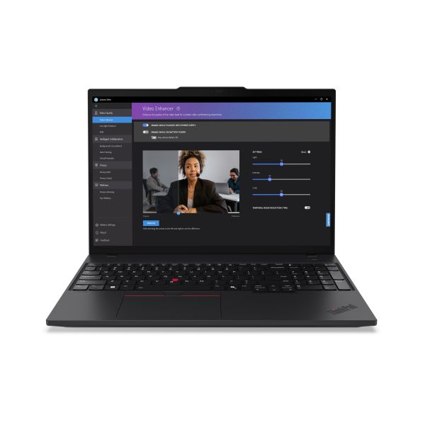 Lenovo ThinkPad T16 Gen 3 Intel Core Ultra 5 125U Laptop 40,6 cm (16") WUXGA 16 GB DDR5-SDRAM 512 GB SSD Wi-Fi 6E (802.11ax) Windows 11 Pro Zwart (21MN00B8HV)