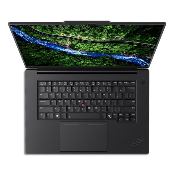Lenovo ThinkPad P1 Gen 8 Intel Core Ultra 9 285H Mobiel werkstation 40,6 cm (16") WQUXGA 64 GB LPDDR5x-SDRAM 2 TB SSD NVIDIA RTX PRO 2000 Blackwell Wi-Fi 7 (802.11be) Windows 11 Pro Scandinavisch Zwart (21Q8000FMX)