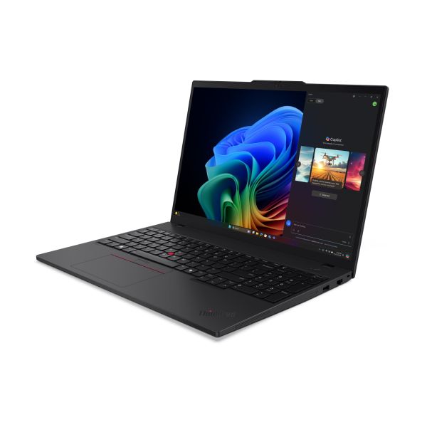 Lenovo ThinkPad T16 Gen 4 (AMD) Copilot+ PC AMD Ryzen AI 5 PRO PRO 340 Laptop 40,6 cm (16") WUXGA 32 GB DDR5-SDRAM 512 GB SSD Wi-Fi 7 (802.11be) Windows 11 Pro Hongaars Zwart (21QN0018HV)