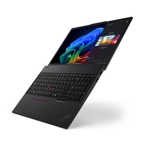 Lenovo ThinkPad T16 Gen 4 (AMD) Copilot+ PC AMD Ryzen AI 5 PRO PRO 340 Laptop 40,6 cm (16") WUXGA 32 GB DDR5-SDRAM 512 GB SSD Wi-Fi 7 (802.11be) Windows 11 Pro Hongaars Zwart (21QN0018HV)
