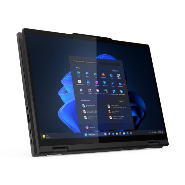 Lenovo ThinkPad T14s 2-in-1 Gen 1 Intel Core Ultra 7 255U Hybride (2-in-1) 35,6 cm (14") Touchscreen WUXGA 32 GB LPDDR5x-SDRAM 1 TB SSD Wi-Fi 7 (802.11be) Windows 11 Pro Engels Zwart (21R3004KRI)