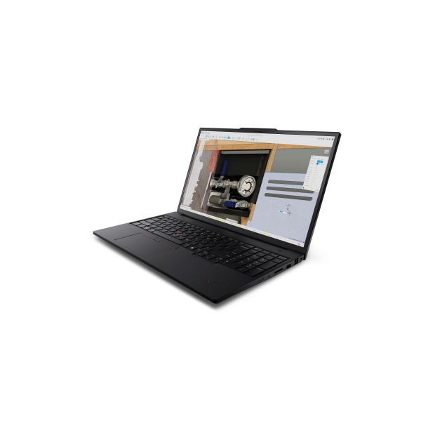 Lenovo ThinkPad P16v Gen 3 (Intel) Intel Core Ultra 7 255H Mobiel werkstation 40,6 cm (16") WUXGA 32 GB DDR5-SDRAM 1 TB SSD NVIDIA RTX PRO 2000 Blackwell Wi-Fi 7 (802.11be) Windows 11 Pro Frans Zwart (21RS000BFR)