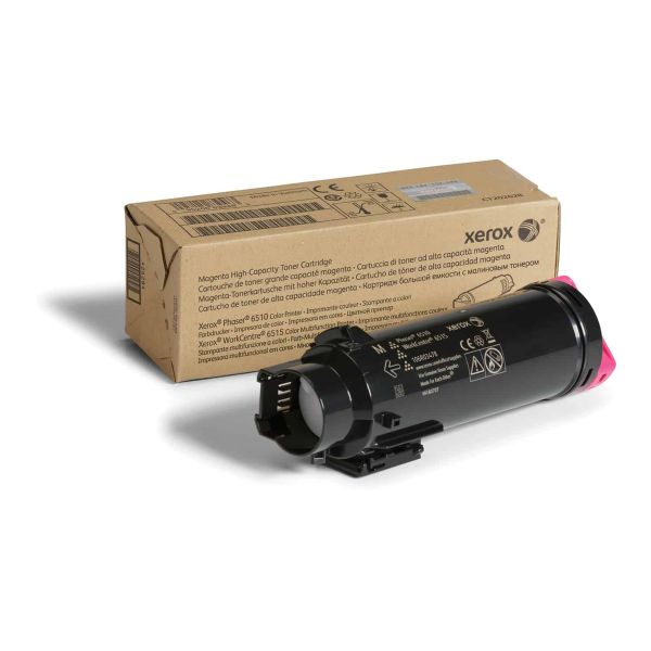 Xerox WorkCentre 6515, Phaser 6510 Tonercartridge met hoge capaciteit, magenta (2.400 pagina's) (106R03478)