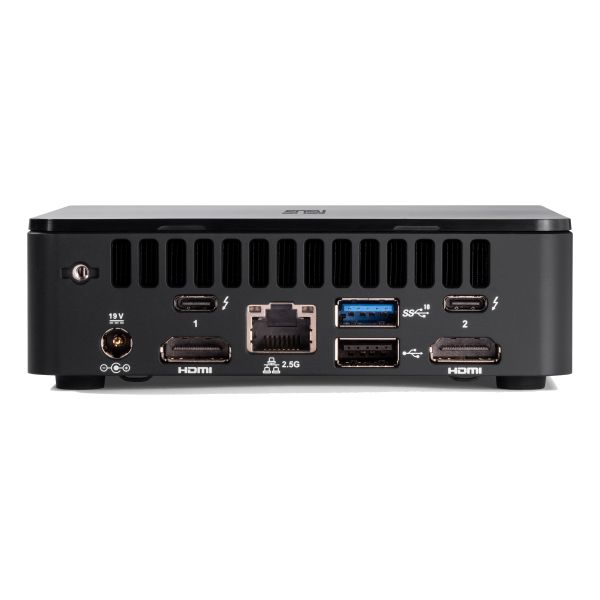 ASUS NUC 12 Pro Slim Kit RNUC12WSKI300002I UCFF Zwart i3-1220P (90AR00D1-M00030) ASUS NUC 12 Pro Slim Kit RNUC12WSKI300002I UCFF Zwart i3-1220P