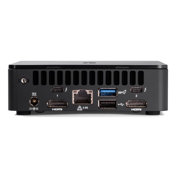ASUS NUC 12 RNUC12WSKV500002I UCFF Zwart i5-1250P (90AR00D1-M000C0) ASUS NUC 12 RNUC12WSKV500002I UCFF Zwart i5-1250P