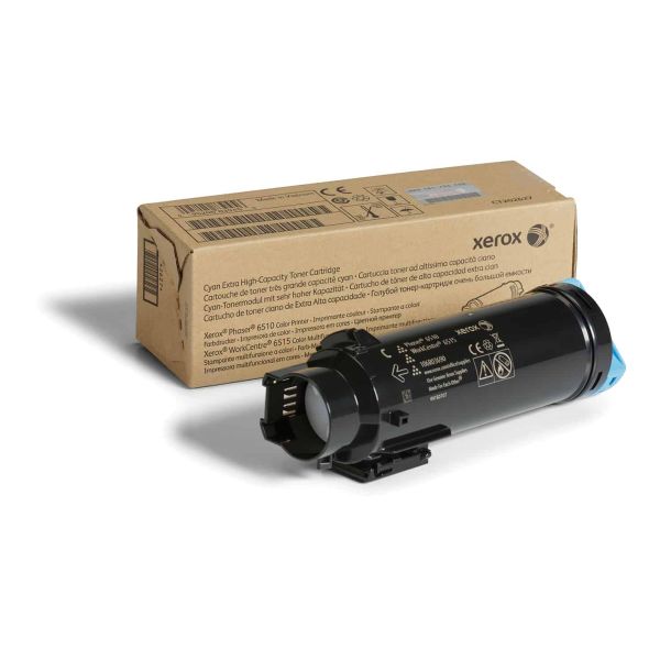 Xerox WorkCentre 6515, Phaser 6510 Tonercartridge met extra hoge capaciteit, cyaan (4300 pagina's) (106R03690)