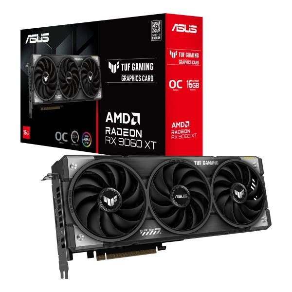 ASUS TUF Gaming TUF-RX9060XT-O16G-GAMING AMD Radeon RX 9060 XT 16 GB GDDR6 (90YV0LF0-M0NA00)