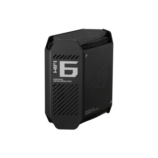 ASUS ROG Rapture GT6 AX10000 AiMesh 1 Pack Tri-band (2.4 GHz / 5 GHz / 5 GHz) Wi-Fi 6 (802.11ax) Zwart 4 Intern (GT6(B-1-PK)) ASUS ROG Rapture GT6 AX10000 AiMesh 1 Pack Tri-band (2.4 GHz / 5 GHz / 5 GHz) Wi-Fi 6 (802.11ax) Zwart 4 Intern (GT6(B-1-PK))