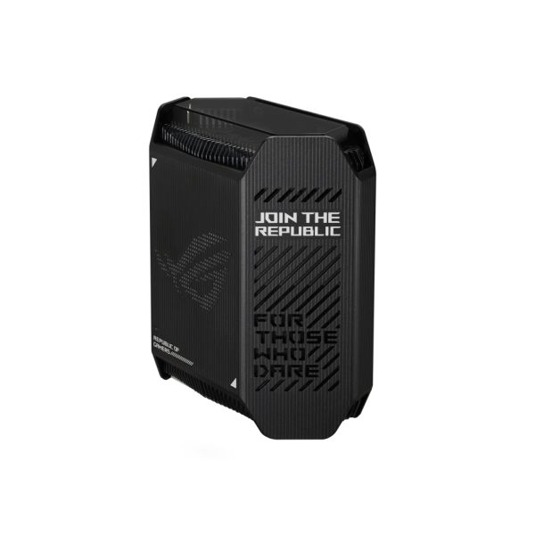 ASUS ROG Rapture GT6 AX10000 AiMesh 1 Pack Tri-band (2.4 GHz / 5 GHz / 5 GHz) Wi-Fi 6 (802.11ax) Zwart 4 Intern (GT6(B-1-PK)) ASUS ROG Rapture GT6 AX10000 AiMesh 1 Pack Tri-band (2.4 GHz / 5 GHz / 5 GHz) Wi-Fi 6 (802.11ax) Zwart 4 Intern (GT6(B-1-PK))