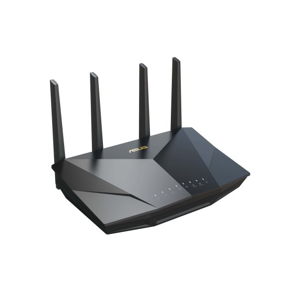 ASUS RT-AX5400 draadloze router Gigabit Ethernet Dual-band (2.4 GHz / 5 GHz) Zwart (RT-AX5400)