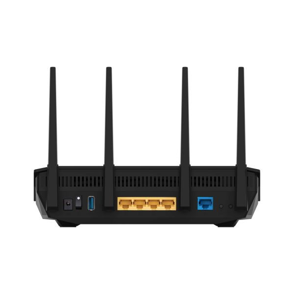 ASUS RT-AX5400 draadloze router Gigabit Ethernet Dual-band (2.4 GHz / 5 GHz) Zwart (RT-AX5400)