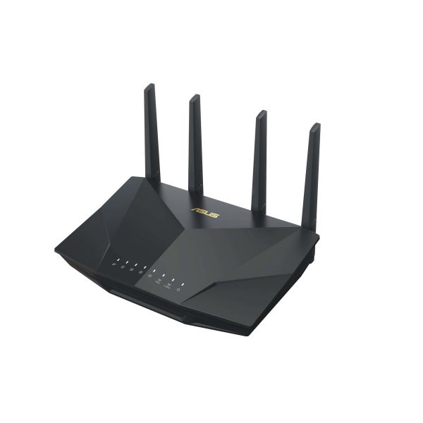ASUS RT-AX5400 draadloze router Gigabit Ethernet Dual-band (2.4 GHz / 5 GHz) Zwart (RT-AX5400)